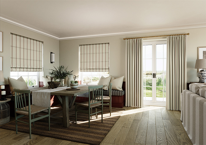 The British Stripe Co. Victoria, Highlands No.1 - Made to Measure Curtains - Image 7